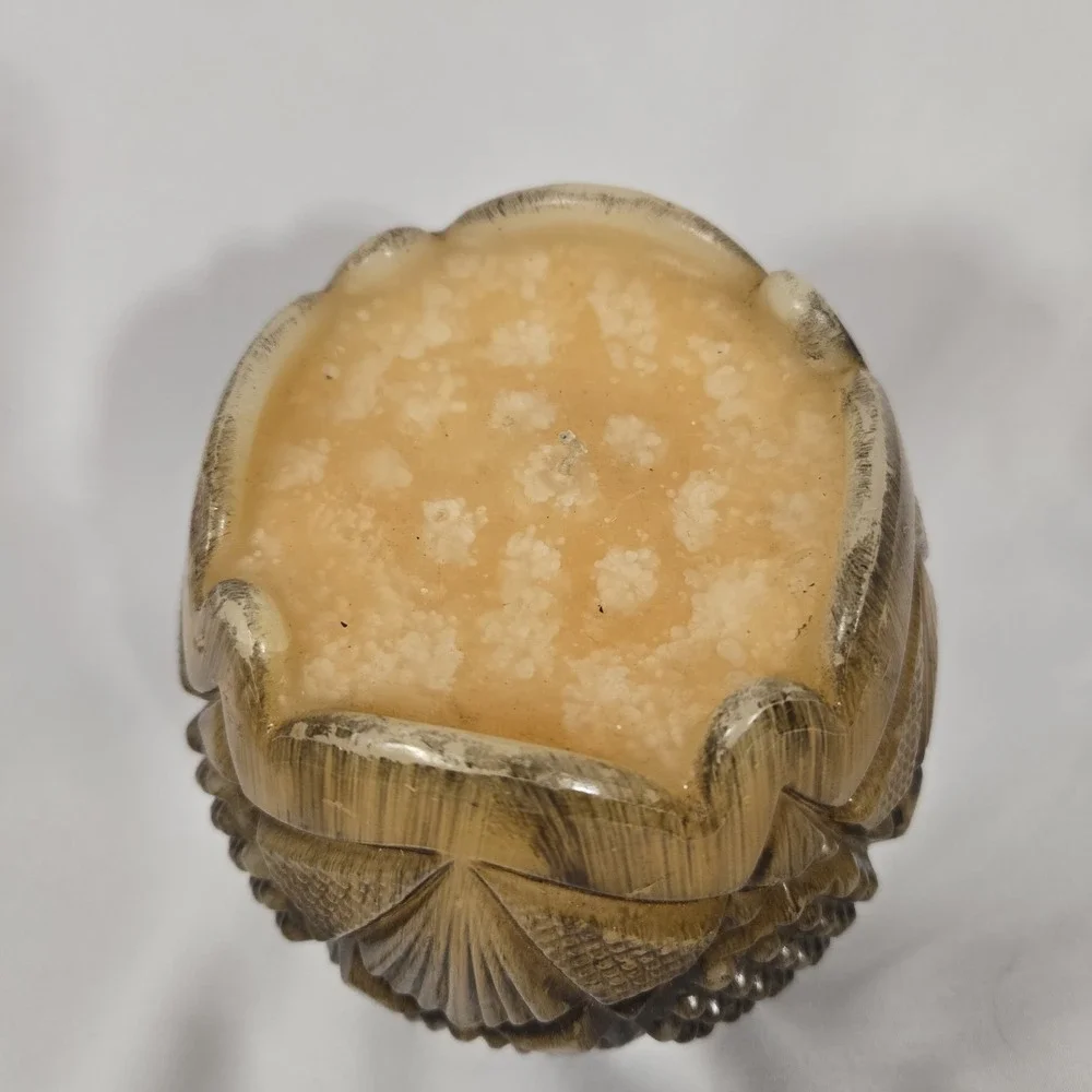 Vintage 1970s Pineapple Sculptural Wax Candle 6